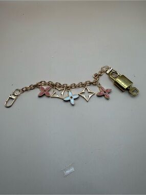 Louis Vuitton Brass Original Pad lock with key